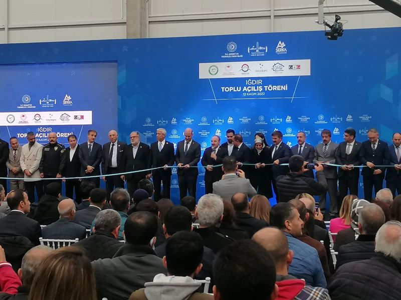 Opening of Saydam salt factory in Igdir 